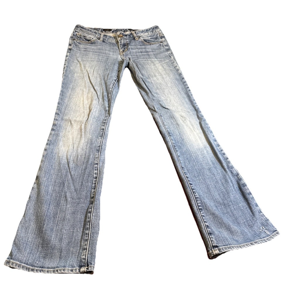 X2 Stella Boot Jeans Women's 10 Blue Medium Wash Bootcut Denim Mid Rise‎